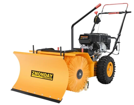 Multi-Functional 6.5 HP 196cc Easy Control Power Gasoline Sweeper
